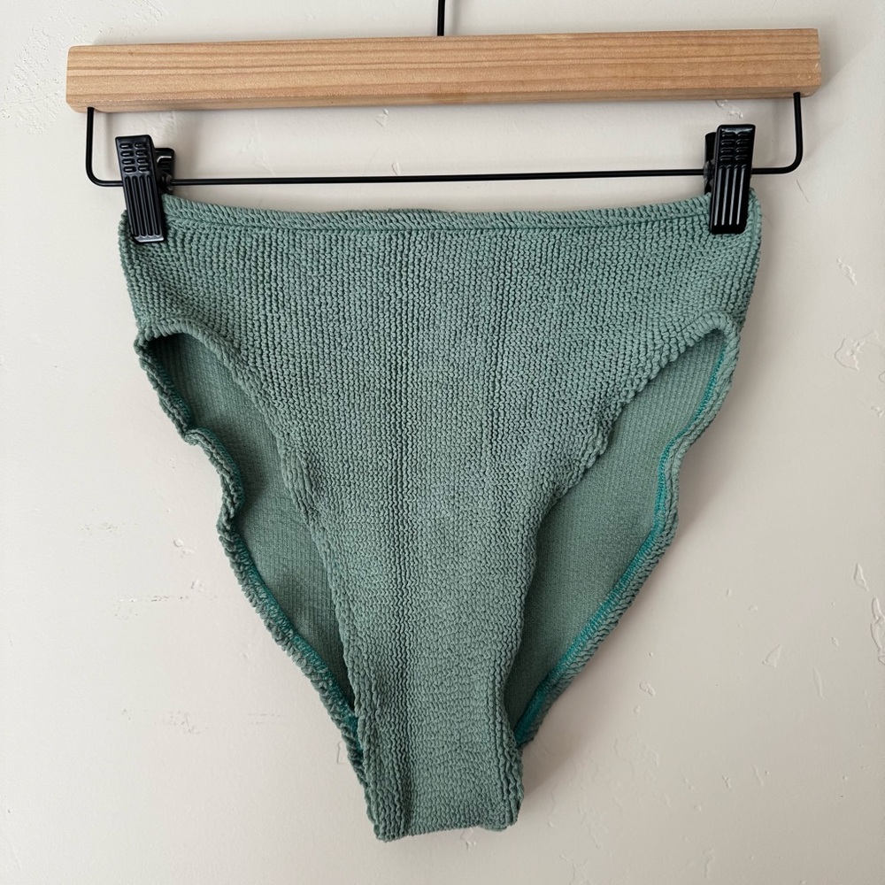Youswim Eva High Waist Bikini Bottoms in Sage